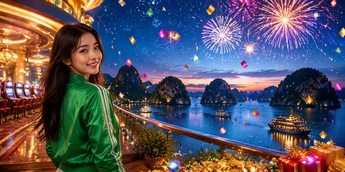 Vịnh Hạ Long nhìn từ xa với không khí giải trí sôi động của cộng đồng người chơi 7760